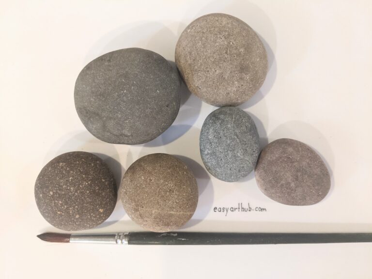 Ideal Rocks for Beginners: Flat, Medium-sized, Slightly Absorbent, and Smooth Surface